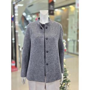 포라리 세이브존05 여성 나그랑 포인트 단추 하프코트 자켓 SB44051