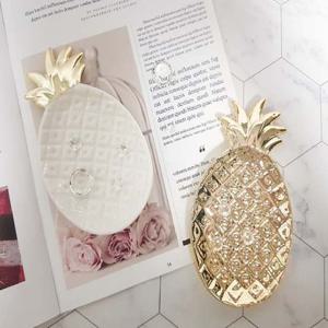 블링블링 골드 파인애플 악세서리 트레이 쥬얼리 보관