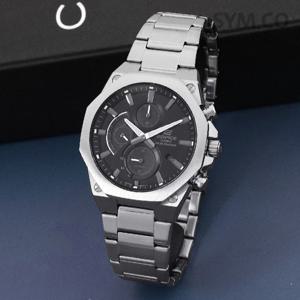 에디피스 EFS-S570D-1A 사파이어 크로노그래피 태양충전 에얄오크 남자 메탈 시계 d