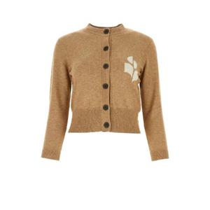 ISABEL MARANT ETOILE 멜랑가  비스킷 면 혼방 뉴턴 가디건 CA0040FAA1X05E 50CM