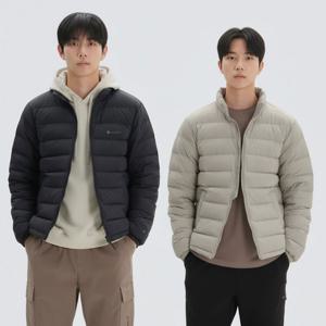 스노우피크 어패럴 라이트 스탠드넥 경량 구스 다운 자켓 S24WMTDJ14