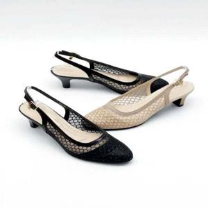 가죽 펌프스 슬링백 여성 118562