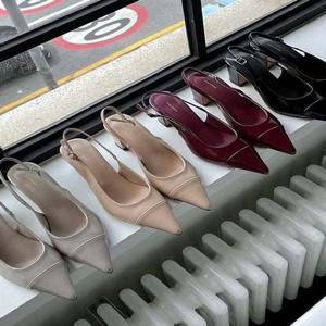 하이힐 여성 슬링백 스틸레토 122311