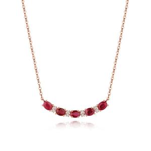 [로제도르] 델리카샤인 루비 목걸이_220100190