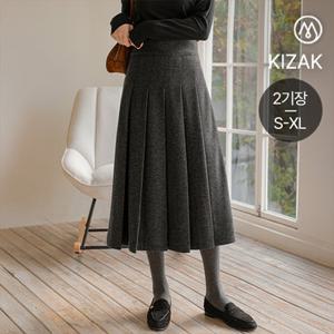[캔마트] 키작아도 모직 스커트 (겨울플리츠)