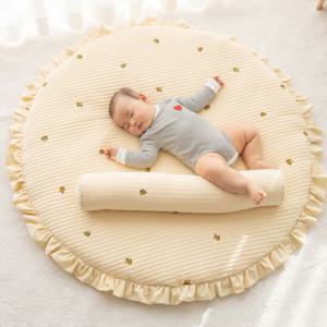 에코데코 꿀벌 아기원형러그 솜포함 분리형