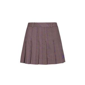 [어뉴골프] 여성 W FALL CHECK POINT PLEATS SQ