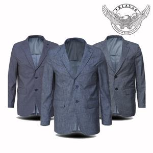 클라우스 경량 체크콤비 여름용 남성 자켓 KL1202