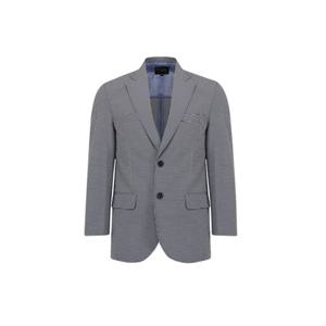 골피아 남성 잔체크 엠보스판 콤비자켓 CJM4BN6140