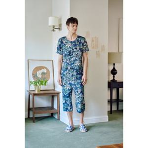 레이온 트로피칼 남성 파자마 세트 WPA7163M