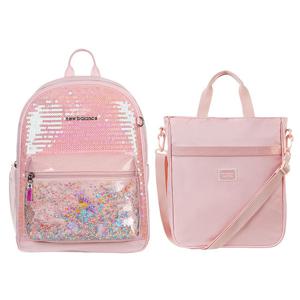 뉴발란스백팩 PQC NK8AES103G-25 키즈 뉴키온 스팽글 세트