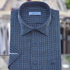 [바찌]반팔 폴리 프린트 일반핏 셔츠 VD1O2CR235