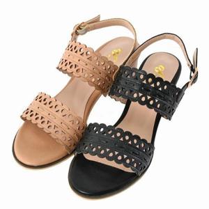 [오브엠]  F21SC347AB_여성5CM 미들힐 샌들