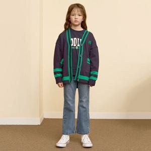 [인디고뱅크키즈]그린 포인트 롱 가디건 IKCK23W01