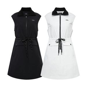 [와이드앵글] 여성 TO 포켓 포인트 하프짚업 원피스 L_WWW25W31