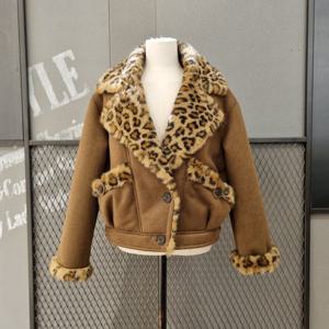 르니앤맥코이 레오파드퍼무스탕자켓 MM12MJ0057HJY