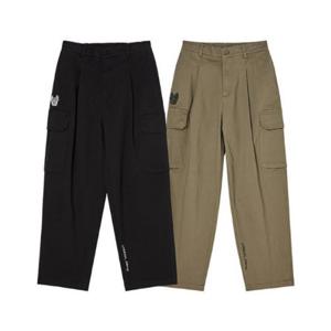 라이프워크바지 CQK LW233WL775 여성) 코지 원턱 카고 와이드 팬츠