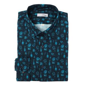 [에스티듀퐁(셔츠)]비지니스기본남방SE5FM11LS121SMI