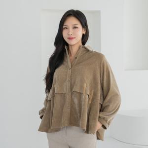 엄마옷 마담4060 클래씨마담 소프트벨벳셔츠 데일리 중년여성 -ZBL2512002-