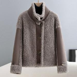 [넬리]카르벤 양털 무스탕 점퍼_NC4JP072