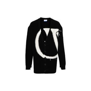 25 FW 오프화이트 블랙 스티치 스웨터 OMHB025C99KNI0011061 TP447341110