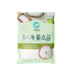 청정원 요리용 꽃소금 3kg
