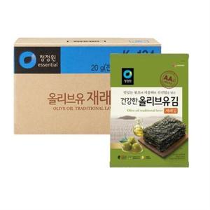 청정원 올리브유 재래김 20g X 20봉