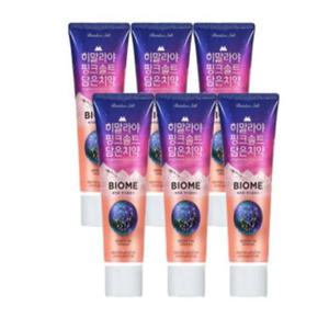 페리오 히말라야 핑크솔트 바이옴 치약 100g 6개