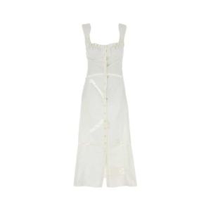 마린세르 미디 원피스 WDR278BUWOV0007 WH10 WHITE