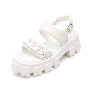 [미소페] 여성 볼드체인 통굽샌들 012224708 5.5cm