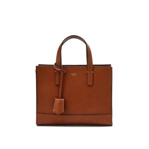 [헤지스ACC]브라운 로고배색 미니 토트백 HJBA3F890W3