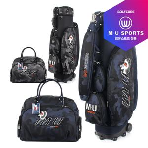 엠유 카모스타일 휠 캐디백 보스톤백세트(MUCB2302/MUBB2302)