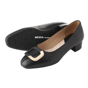 [엘칸토]국민 쿠션 사각장식 편안한 여성구두 펌프스 EWD12XM_GN