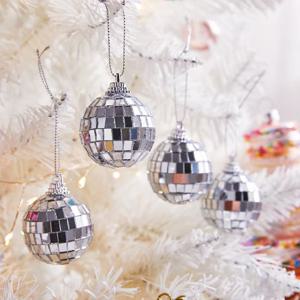 [모던하우스] 오너먼트 미러볼 4P세트 4cm