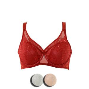 가슴 들뜸 방지 C,D컵 풀커버리지 패드 브라 VBRB456CD