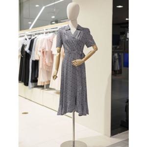 SOUP 숲 프린트 저지 랩 원피스 (SB5OP8C)