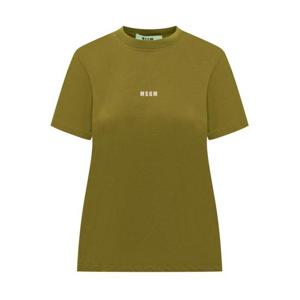 엠에스지엠 반팔 티셔츠 3941MDM500257798 38 OLIVE GREEN