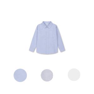 탑텐키즈 MKF4WC3211 공용 옥스포드 오버핏 셔츠