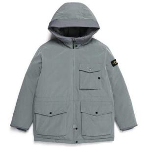 [내셔널지오그래픽 (행사)]에어로윙 아웃 포켓 야상 후디 덕다운 점퍼 N224MDW140