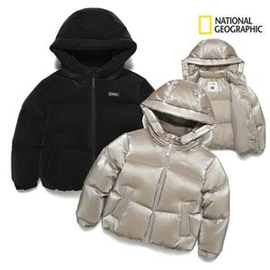 내셔널지오그래픽키즈 점퍼 K254GDW010 여아 글라리스 덕다운 겨울 숏패딩 고학년 초등 딜