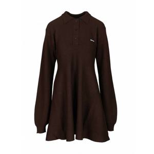 [ROTATE] 라프리마 여성 Slinky 니트 폴로 원피스 1154881667 1667 Brown /15
