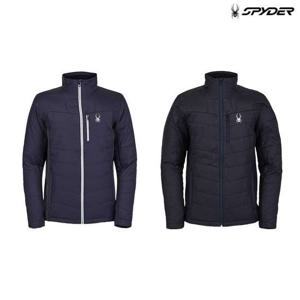 [스파이더] 남성 글리세이드 하이브리드 단열 경량 패딩 SPGWCIDJ401M