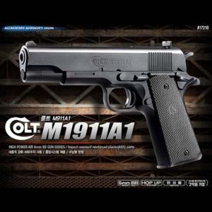 핸드건 에어소프트건 콜트 COLT M1911A1 피스톨 COLT M1911A1 피스톨 리볼버 서바이벌