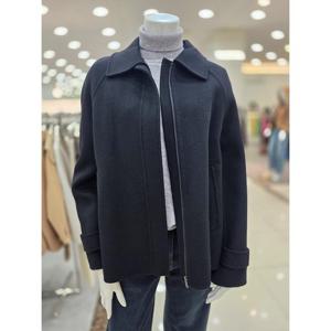 [더아이잗]울 캐시미어 집업 핸드메이드 재킷 IRAA0JK048BK10