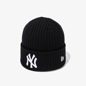 [뉴에라] 뉴욕 양키스 립 커프 비니 블랙 14881422