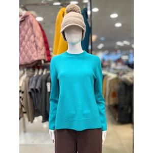 [조이너스]라운드넥 옆 슬릿 캐시미어 니트 JADW0WSL201