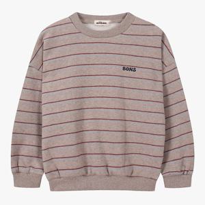 [밀리밤]웜스트라이프맨투맨(MLMA25N4Z)