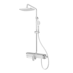 아메리칸스탠다드 큐브 선반형 레인샤워 파이프 포함 FB5787-6DA