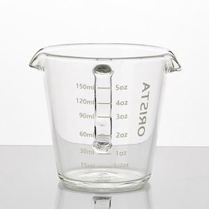 오리스타 트윈 스마트 유리 샷잔 5온스 150ml 에스프레소 샷잔