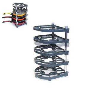 국내산 5단 후라이팬 정리선반 후라이팬 정리대